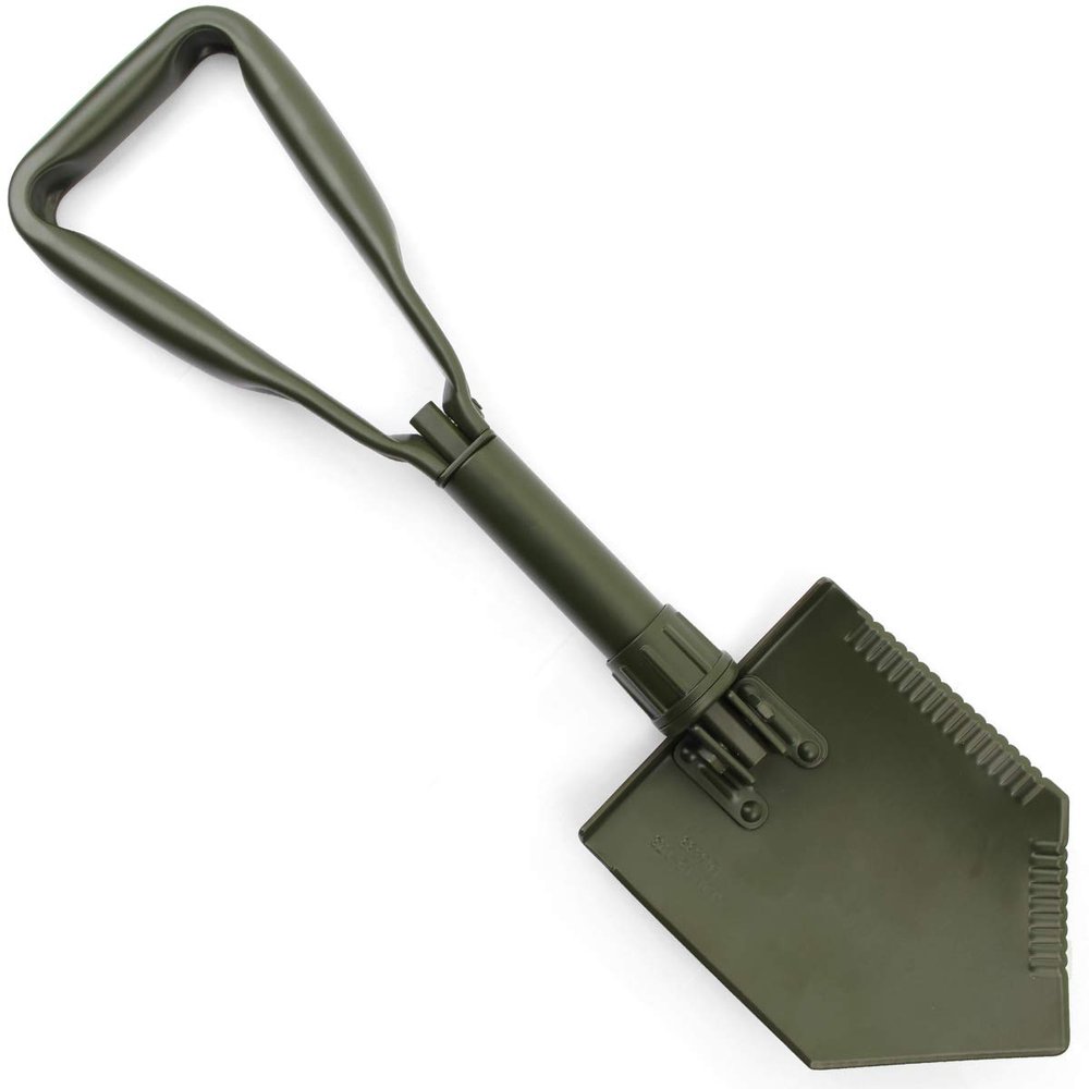 Epic Militaria German Army Style Folding Shovel with Plastic Cover