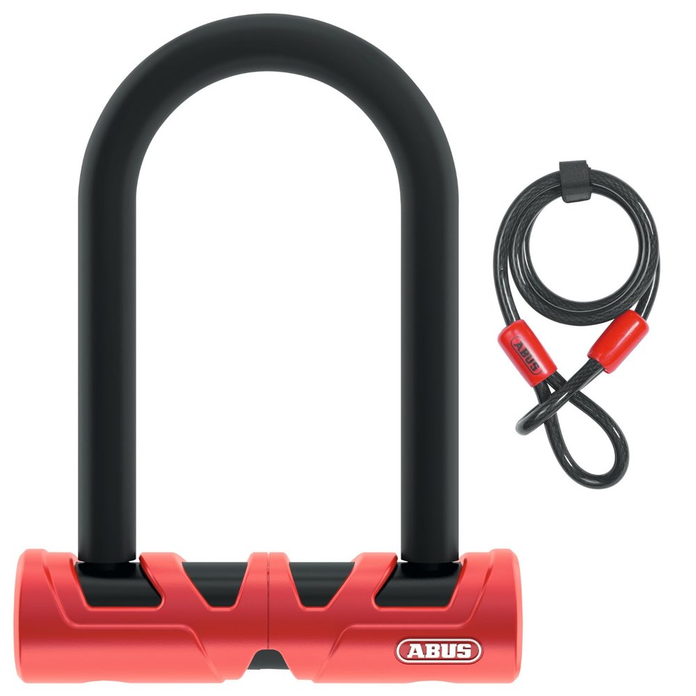 Abus Ultimate 420 Mini + Cobra Cable U-Lock: 5.5 Shackle