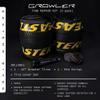 Growler Tire 26 x 2.125 Inch Tire Replacement Kits with or Without Inner Tubes. Includes Tools. Fits Bicycles with 26 x 1.75 or 26 x 2.125 Rim or Wheels. (Yellow Logo, 2 Pack Without Tubes) view 2