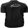5-Star Rideshare Driver Polo Shirt, 100% Cotton, Reflective Logo, Transportation Network, Ride Hailing, Ride Service Black view 2