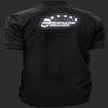 5-Star Rideshare Driver Polo Shirt, 100% Cotton, Reflective Logo, Transportation Network, Ride Hailing, Ride Service Black view 4