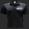 5-Star Rideshare Driver Performance Polo, Reflective Design, Moisture Wicking, Uber, Lyft Black view 4