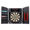 MD Sports Bristlesmart Smart Dartboard Cabinet with Digital X/O Cricket Scorekeeping and Steel Tip Dart Set view 1