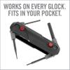 Real Avid 4-in-1 Tool for Glock Handguns, Compact Gun Multitool with Front & Rear Sight Tool, Punch Tool & Gunsmithing Screwdriver for Cleaning & Maintaining Glock Pistols,Black view 2