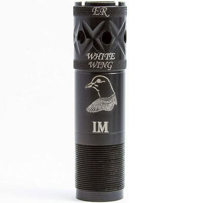 Carlson's Choke Tubes 20 Gauge Compatible for Beretta Benelli Mobil [ Improved Modified | 0.595 Diameter ] Blued Steel | White Wing Dove Choke Tube | Made in USA