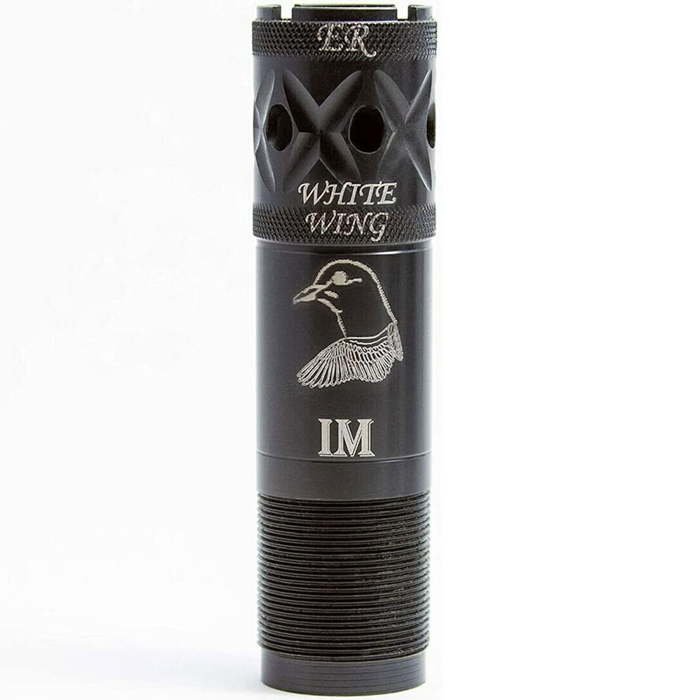 Carlson's Choke Tubes 20 Gauge Compatible for Beretta Benelli Mobil [ Improved Modified | 0.595 Diameter ] Blued Steel | White Wing Dove Choke Tube | Made in USA