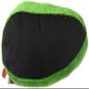 Green & Red Plush Elf Shoes - One Size Fits Most - (1 Pair)- Festive Holiday Footwear view 4