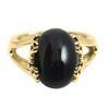 55Carat Choose Your Color Genuine Stone Ring 18K Gold Plated Oval Handmade Jewellery for Gift Sizes 4-13 view 1