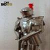 THENAUTICALMART Medieval Knight Suit of Armor Century Combat Full Body Armour (Steel) view 3
