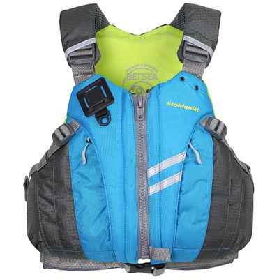Stohlquist Women's Betsea Lifejacket (PFD)-CyanBlue-Plus
