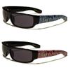 Locs Hardcore Bandanna Sunglasses (1 Red ! Blue) Smaller Adult Size view 1