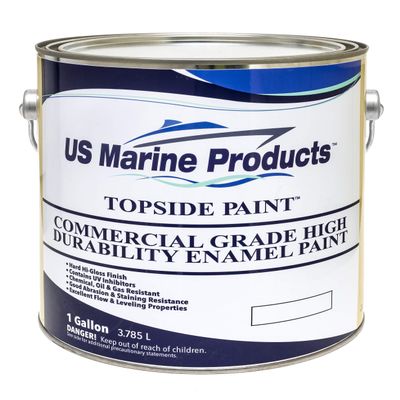 Commercial Grade Topside Paint Dark Gray Gallon