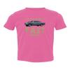 Baku Apparel Two Lane Blacktop Hot Rod Street Drag Racing Little Kids Girls Boys Toddler T-Shirt (Pink, 2T) view 1