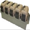 MTM AC5C 5-Can Ammo Crate Mini, Convenient size, Store 650 rounds of 9mm bulk ammo, Stackable, easy carry and transport of multi-caliber ammo, Rugged tactical carrying crate view 1