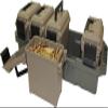 MTM AC5C 5-Can Ammo Crate Mini, Convenient size, Store 650 rounds of 9mm bulk ammo, Stackable, easy carry and transport of multi-caliber ammo, Rugged tactical carrying crate view 3