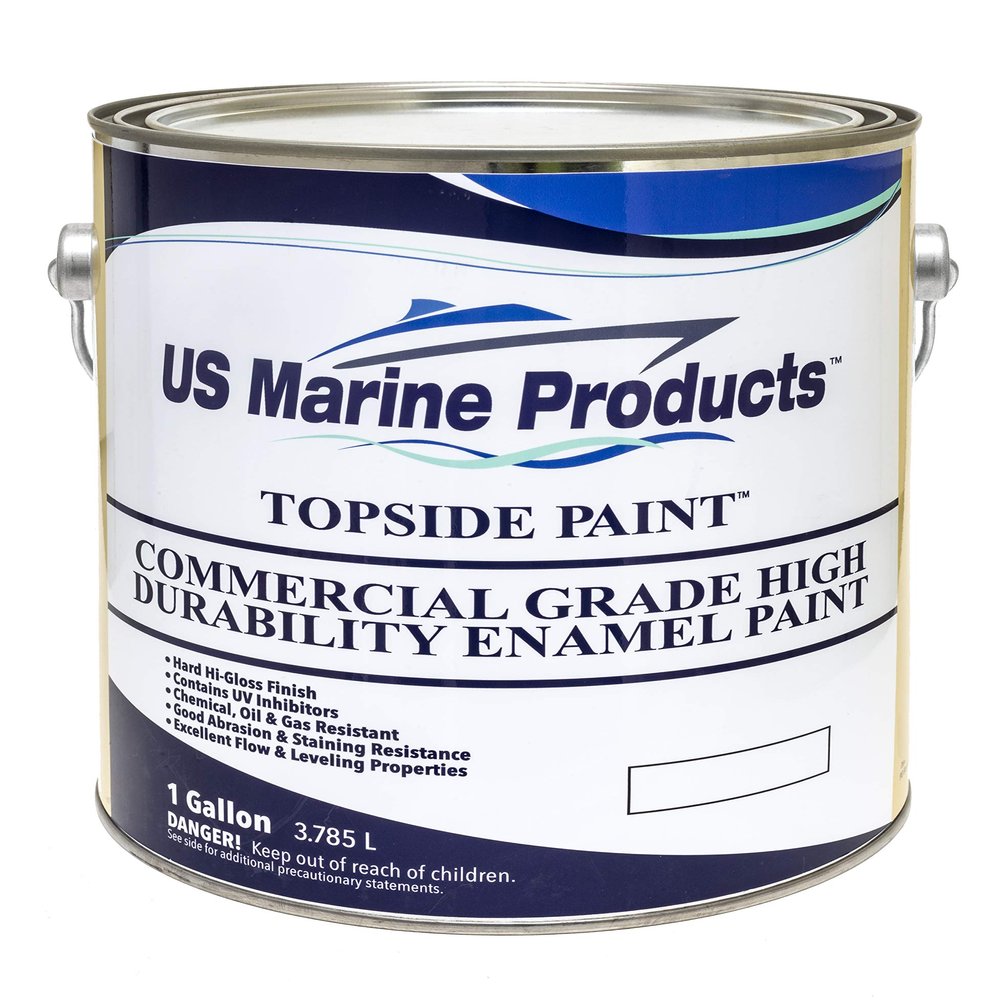 Commercial Grade Topside Paint Dark Blue Gallon