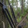 BOG Havoc Bipod Shooting Rest with Lightweight Aluminum Construction,High Density Foam Grips,Twist-Style Lock Legs and Non-Marring Universal Shooting Rest Head for Hunting, Shooting and Outdoors,Black view 3