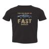 Baku Apparel Two Lane Blacktop Hot Rod Street Drag Racing Little Kids Girls Boys Toddler T-Shirt (Black, 5T) view 1