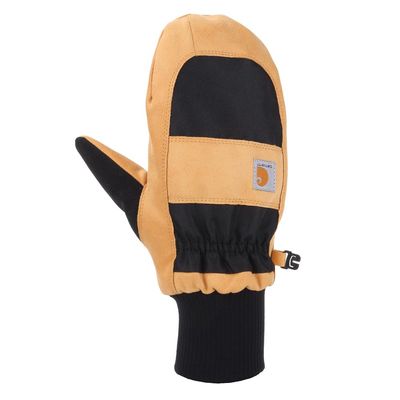 Carhartt womens Back 40 Fingermitt Mittens, Black, Small US