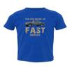 Baku Apparel Two Lane Blacktop Hot Rod Street Drag Racing Little Kids Girls Boys Toddler T-Shirt (Royal, 2T) view 1