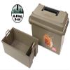 MTM SFRC Shotshell Field and Range Case, O-Ring Seal, Dual Latching System, USA Made, Dark Earth view 2
