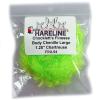 Hareline Fly Tying Chocklett's Finesse Body Chenille, Large 1 1/4 Inch - Chartreuse