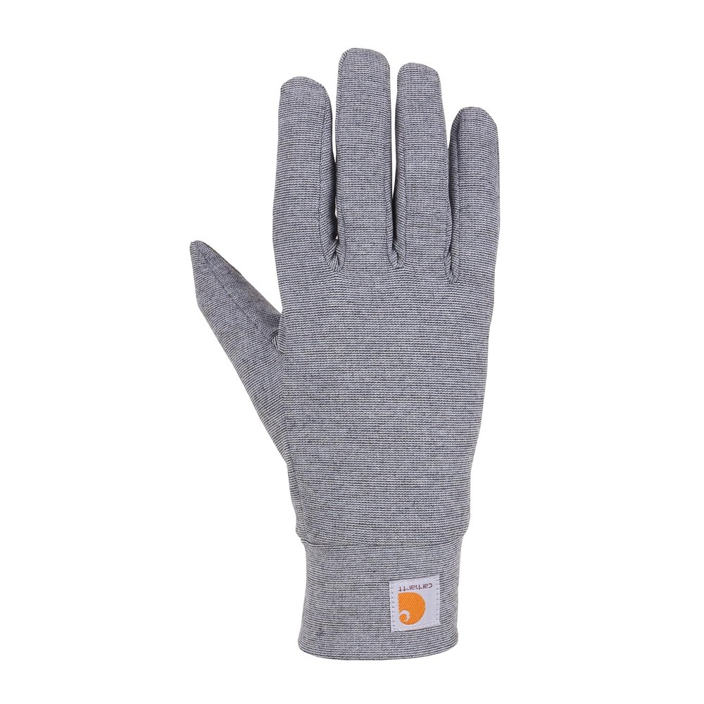 Carhartt mens Heavyweight Force Liner Cold Weather Gloves, Shadow Heather, Large US