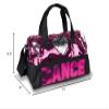 DansBags Sequin Dance Heart Duffle Bag - B842 view 4