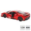 Bburago 1:24 R&P Ferrari 488 Pista - Red view 4