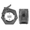 Lock-Jaw PRO 2 Barbell Collar - Quick Release Barbell Clamp (All Black) view 4