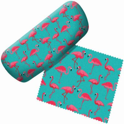 Spoontiques Flamingo Eyeglass Case