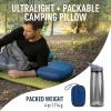 Sea to Summit Aeros Premium Inflatable Travel Pillow, Large, Navy Blue view 2