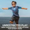 Kanu Surf Big Boys Haywire UPF 50+ Sun Protective Rashguard Swim Shirt, Surf Camo Navy, Large (12) view 4