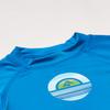 Kanu Surf Toddler Boys Haywire UPF 50+ Sun Protective Rashguard Swim Shirt, Avalon Royal, 4T view 2