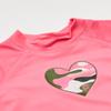 Kanu Surf Girls' Karlie UPF 50+ Sun Protective Rashguard Swim Shirt, Erin Pink, 4T view 2