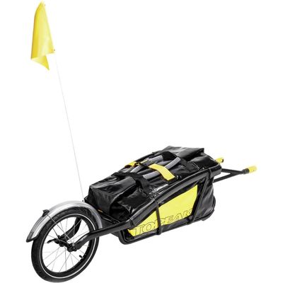 Topeak TTR-TX Journey Trailer TX and Drybag Black 161 x 50 x 45 cm / 63.4 x 19.7 x 17.7