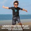 Kanu Surf Toddler Boys Haywire UPF 50+ Sun Protective Rashguard Swim Shirt, Surf Camo Black, 4T view 4