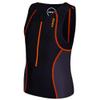 ZONE3 Unisex Kid's Triathlon, Black/Neon Oran, tal-lt view 1