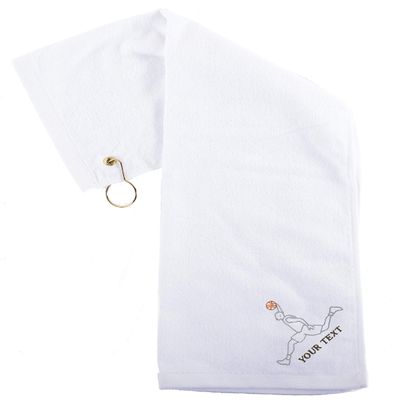 Mato & Hash Custom Basketball Towels, Sports Towels, Personalized Basketball Towels for Teams - Shooting - 10PK White CE6900Basketball S2