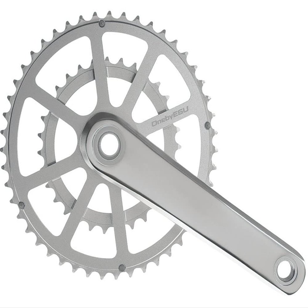 OnebyESU Jay Crankset (49/33) 162.5 All SL All Silver (49/33) 162.5