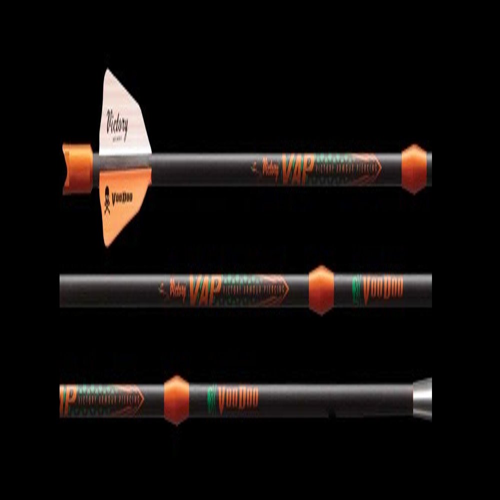 Victory Archery Voodoo 24" Flat Nock Fletched - 6 Pack