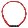 kuhaku 030371 Mitsukan (Mikan) Dial Type Bicycle Chain Lock, 4 Digit Freely Settings, Thickness 0.2 inches (4 mm) x Length 35.4 inches (90 cm), Red view 1