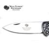 Wild Turkey Handmade Collection Old Fashioned Two Tone Lock Back Folding Knife.. (Wolf 1) view 3