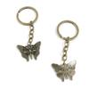 1 Items Keychain Keyring Key Tags Chains Rings Jewelry Bag Charms X1FL7 Butterfly view 1