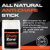 Chafezone 2 Pack Chub Rub Stick - 100% Natural Anti Chafing Stick - Friction Defense Stick - Anti Chafe Stick Reduces Rubbing and Irritation - 1.5 Ounce view 2