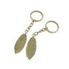 1 Items Keychain Keyring Key Tags Chains Rings Jewelry Bag Charms V7HG6 Leaf Leaves view 1