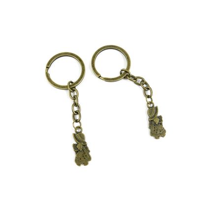 1 Items Keychain Keyring Key Tags Chains Rings Jewelry Bag Charms T8GB3 Little Girl