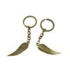 5 Items Keychain Keyring Key Tags Chains Rings Jewelry Bag Charms S1XN7 Angel Wing view 1