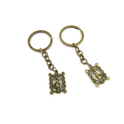5 Items Keychain Keyring Key Tags Chains Rings Jewelry Bag Charms V4NB2 Rabbit Prince