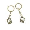 1 Items Keychain Keyring Key Tags Chains Rings Jewelry Bag Charms O7RY7 Rabbit Hare Tag Signs view 1